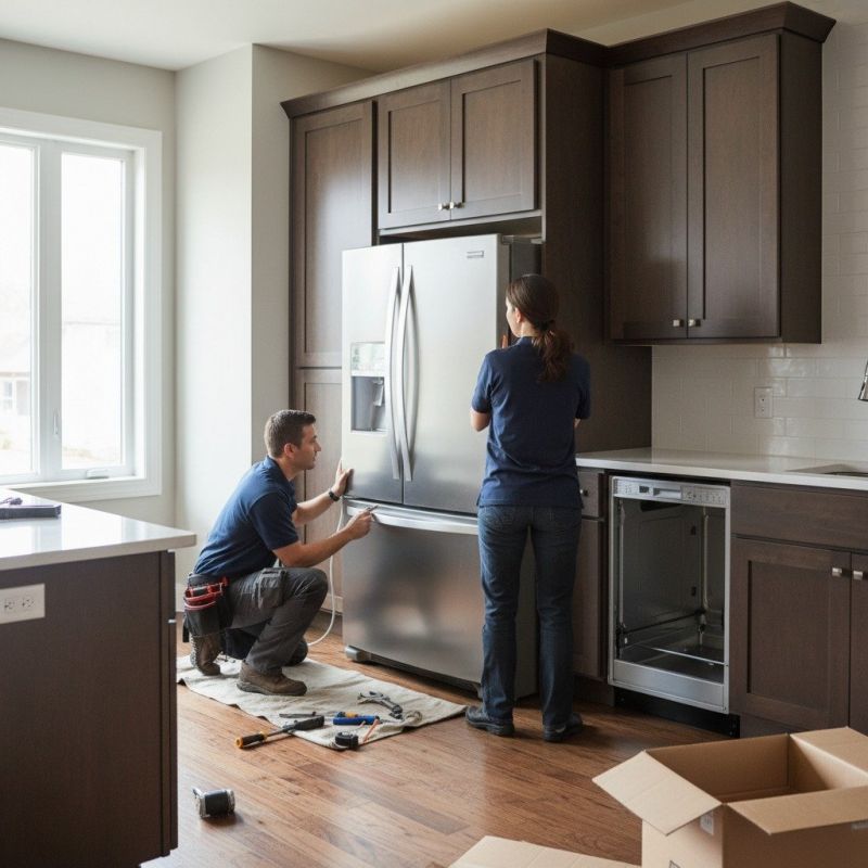Dishwasher Installation detail
